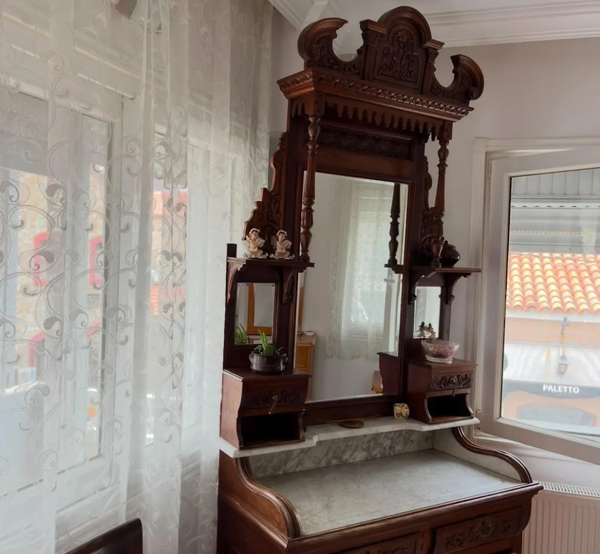 Five Bedroom Plus Living, Triplex Villa With Big Private Garden, Fifty Meters To Sea In Urla, Sleeps Twelve, Three Baths