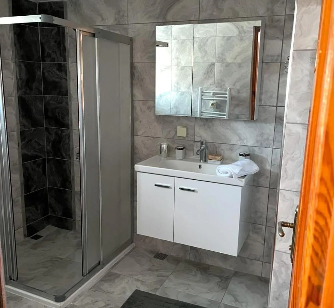 Five Bedroom Plus Living, Triplex Villa With Big Private Garden, Fifty Meters To Sea In Urla, Sleeps Twelve, Three Baths