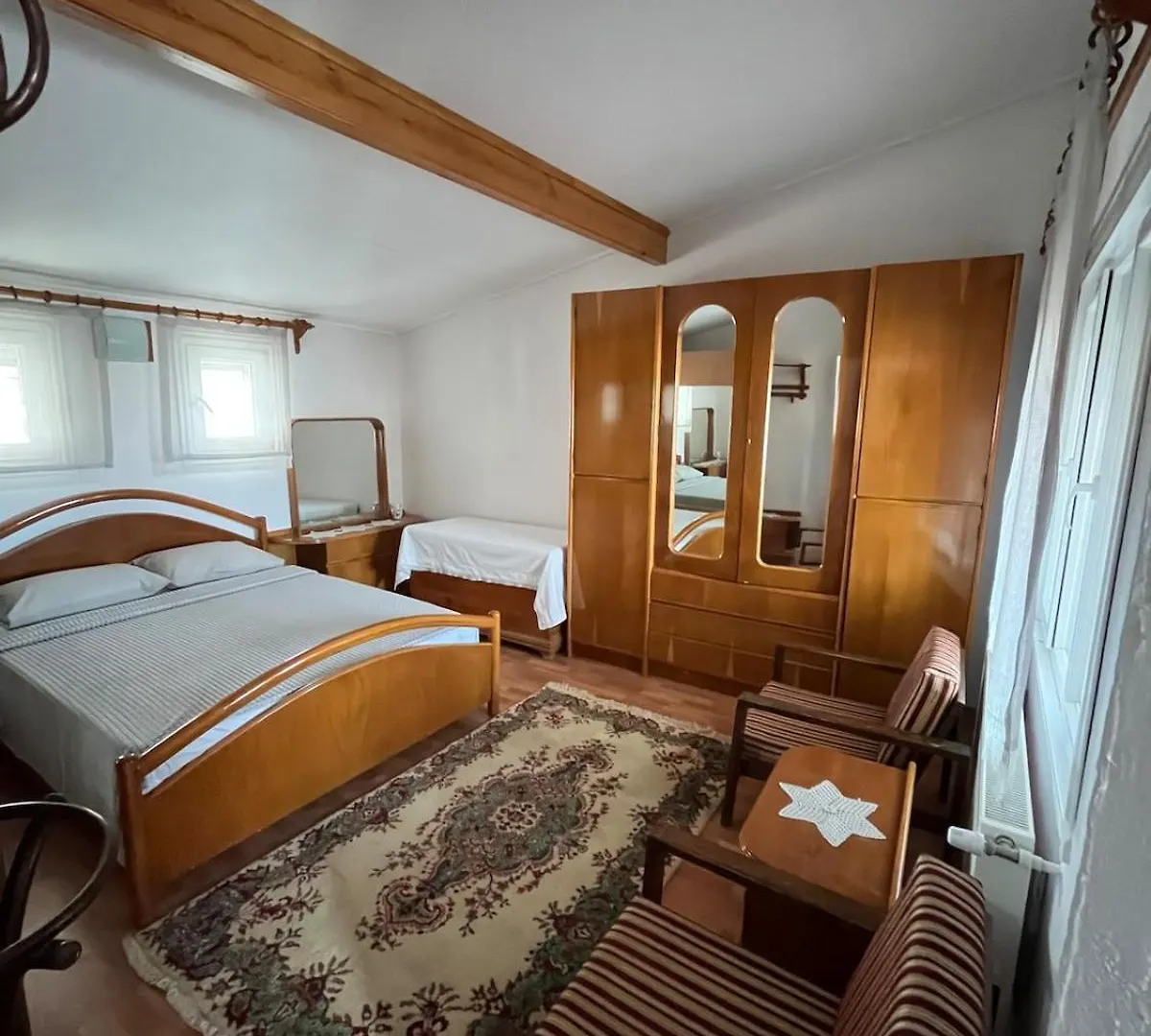 Five Bedroom Plus Living, Triplex Villa With Big Private Garden, Fifty Meters To Sea In Urla, Sleeps Twelve, Three Baths Urla